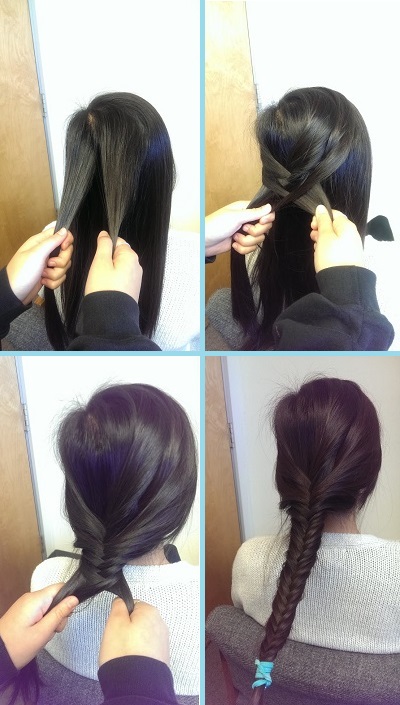 DIY Fishtail Braid tutorial