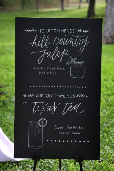 wedding cocktails