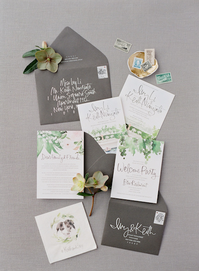 invitation card - jose villa photography