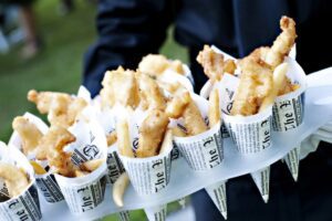 late night snacks wedding food