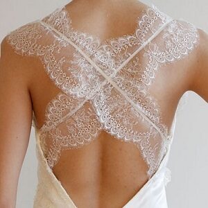 Spring 2014 wedding dress trends criss cross back