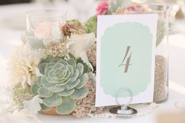 succulent wedding centerpieces