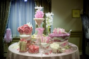 wedding candy buffet