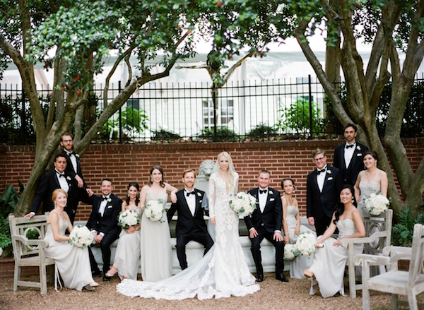 wedding party - almond leaf studios