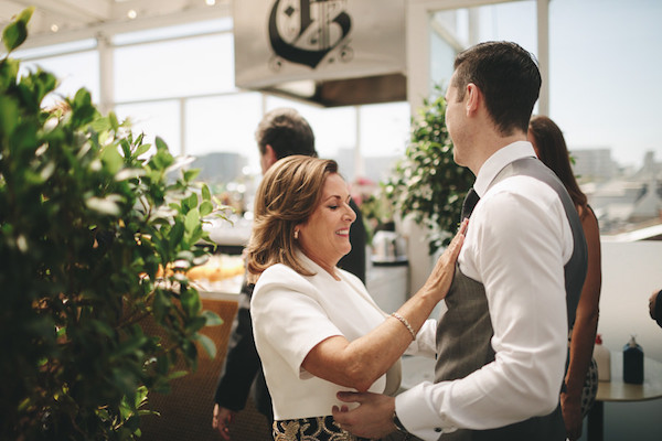 rooftop wedding